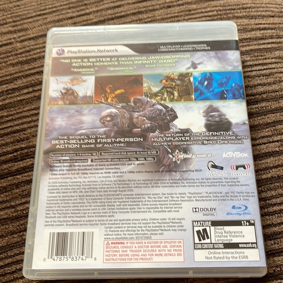 Activision play station 3 call of duty modern warfare 2 - Picture 6 of 6